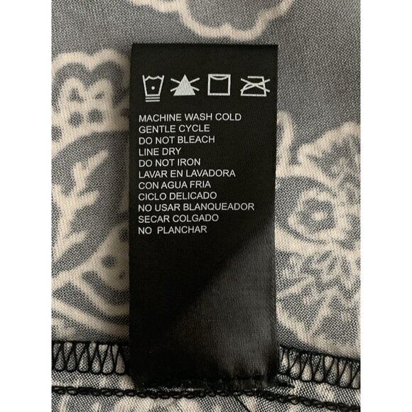 Perceptions Floral Print Sleeveless Stretch A-Line Dress Size Petite Medium - Picture 10 of 10